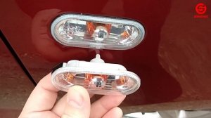 VW Polo. Замена фонаря указателя поворота