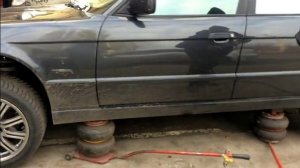 BMW е34 540i. МОЛДИНГИ ОТ е 38. КАСТОМ.