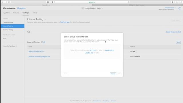 Using TestFlight! (Xcode)