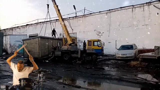 Погрузка бани Финляндия 8 на 2,4 метра смотреть онлайн