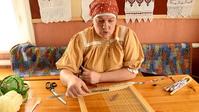 "Старина Сибирская". "Токмо по средам". МК Тканая сумочка. смотреть онлайн