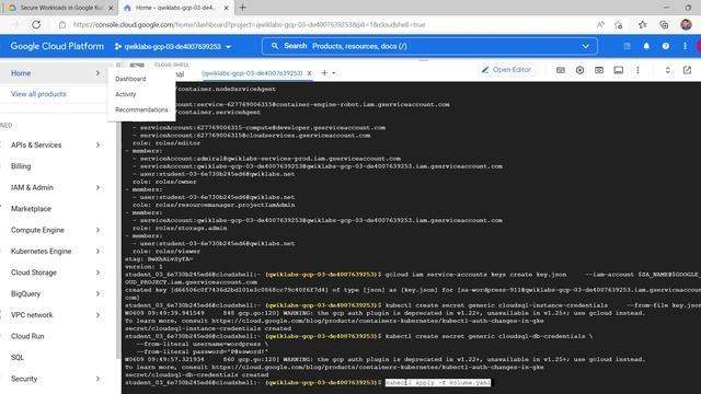 Secure Workloads in Google Kubernetes Engine: Challenge Lab  #qwicklabs #learntoearnchallenge