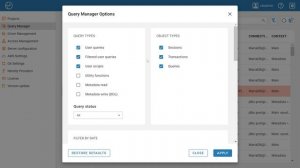 Query Manager in DBeaver Team Edition: how to control all processes