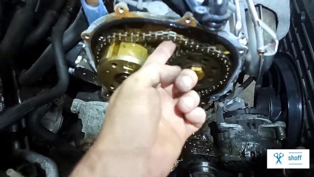 Audi A3 8P1 1.4 TFSI замена цепи грм. смотреть онлайн