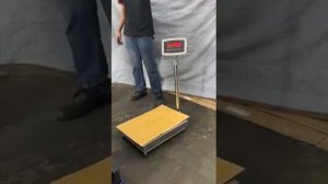 150kg scale over load test untill 300kg