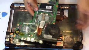 Разбираем и чистим от пыли ноутбук HP Pavilion G6