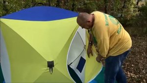 Палатка для зимней рыбалки Стэк Куб 1