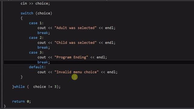 Do While Loop with Menus смотреть онлайн