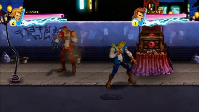 Russian Let's Play - Double Dragon Neon (coop) # 1 смотреть онлайн