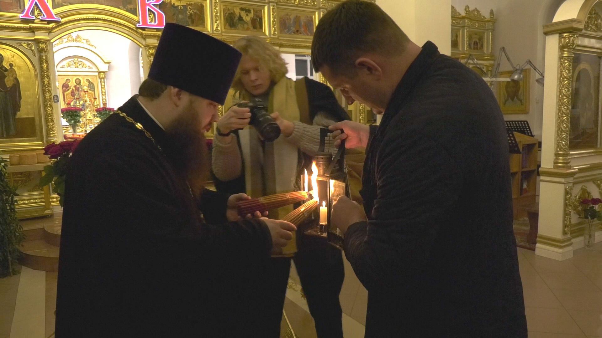Павловопосадцы отмечают Пасху