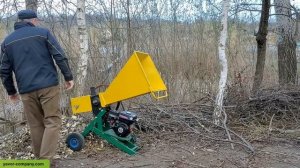 Измельчитель веток/Подрібнювач гілок Явір РМ-60 (измельчитель деревянных отходов)
