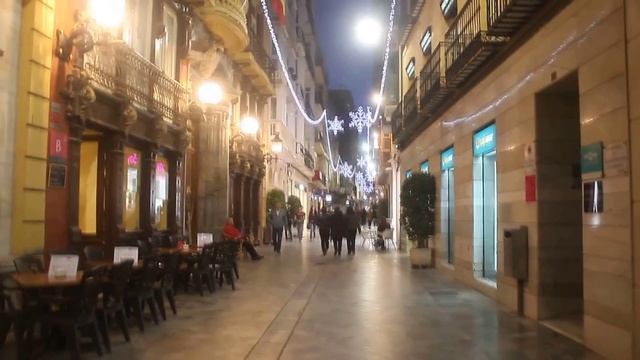 Cartagena Spain Испания Картахена Приятный рождественский вечер смотреть онлайн