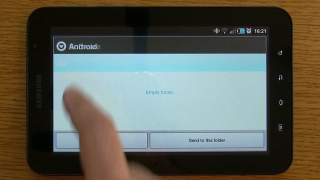 Total Commander for Android on Galaxy Tab смотреть онлайн