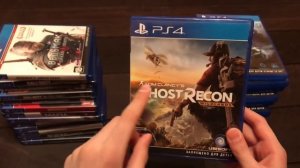 Моя коллекция игр на Ps4!!!
