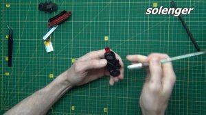 Велосипедный фонарь ремонт - модернизация (Bicycle light repair - upgrade)