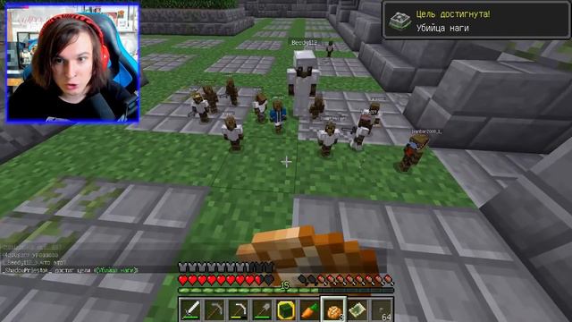 МОИ ДЕТИ ВЫЖИВАЮТ ВНУТРИ ПРЕДАТЕЛЯ В МАЙНКРАФТ!