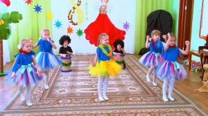 Танцы в старшей группе детского сада - видео. "Танец папуасов"
