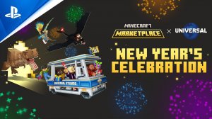 Minecraft - Universal New Year's Celebration Launch Trailer   PS4 Games