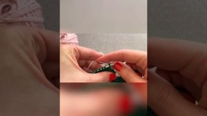 Как связать полосатую попонку с нечетным количеством рядов