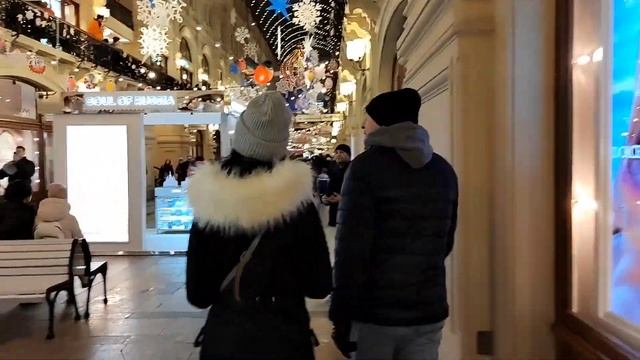 КРАСНАЯ ПЛОЩАДЬ /ГУМ /26 ноября 2023/предновогоднего настроения / смотреть онлайн