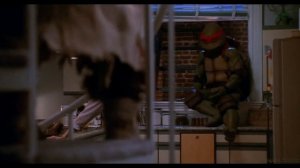 Не смейте бросаться пиццей: Черепашки-ниндзя 2 (1991) Момент из фильма