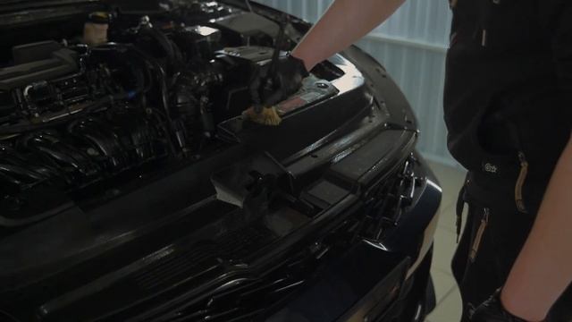 Мойка подкапотного пространства составами от Shine Systems смотреть онлайн