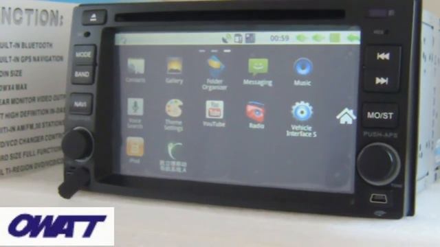 Kia Cerato / Sportage DVD Радио-плеер с GPS 3G, WiFi, Android системы смотреть онлайн