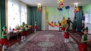 танец " корзинка " Детский сад " Наристе ", Старшая группа