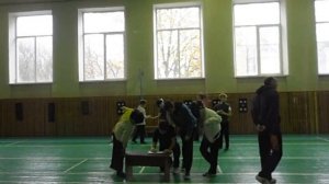 Фехтование на рапирах.