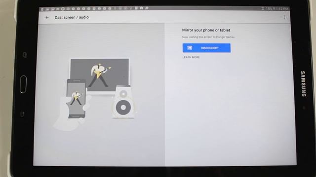 Samsung Galaxy Tab A - How to Mirror to a TV смотреть онлайн