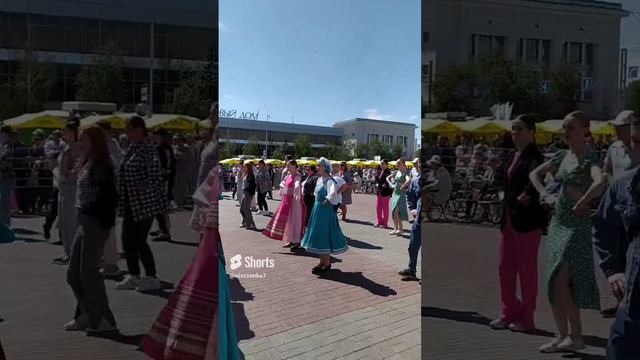 Барыня. Массовое разучивание танца ?