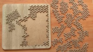 Фрактальный пазл, fractal puzzle.