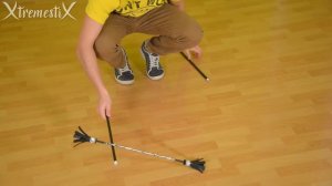 Flowerstick/  Devilstick Tutorial #2 (One-handed Spin)