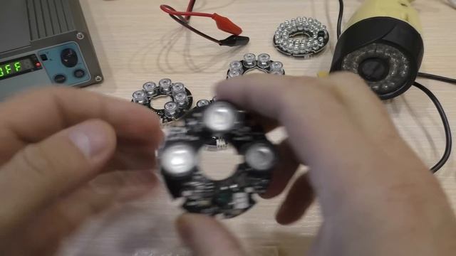 УЛУЧШЕНИЕ НОЧНОЙ ПОДСВЕТКИ КАМЕР ВИДЕОНАБЛЮДЕНИЯ.ИК МОДУЛИ!!!