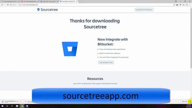 Part-2: How to work using Git with Visual Studio Code and SourceTree for Bitbucket Online Repositor смотреть онлайн