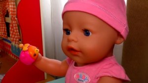 Bad Baby КУКЛА Беби Бон УКРАЛА Пончики Num Noms Вредные Детки Baby Born Doll Emi