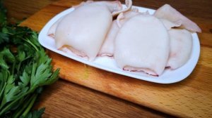 Как варить кальмары для салата чтобы были мягкие
