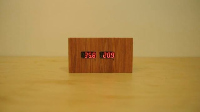 wood thermo-hygrometer смотреть онлайн