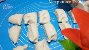 Чебуреки с Картошкой.Пузырчатный как в Чебуречной.