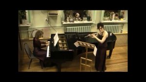 Edison Denisov  Sonata for flute and piano 1960 Elena Menshenina flute and Tatiana Lokhina piano