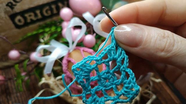 ЧЕХОЛ ДЛЯ ПАСХАЛЬНОГО ЯЙЦА крючком / EASTER EGG Crochet CASE смотреть онлайн