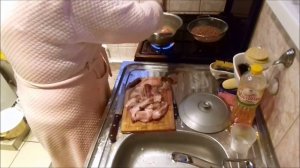 Гречневая каша . Греча по гурьевски в казане .