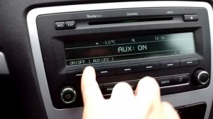 Активация AUX SWING Skoda Octavia A5 FL