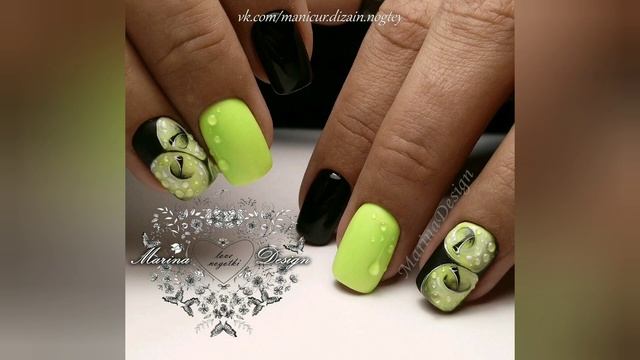 Маникюр на сентябрь 2019/осенний маникюр 2019/дизайн ногтей гель лаком фото тенденции смотреть онлайн