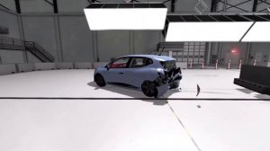 Renault Clio Crash Test #8 (BeamNG.Drive Mod)