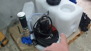 Сборка канализационной станции Grundfos MultiLift