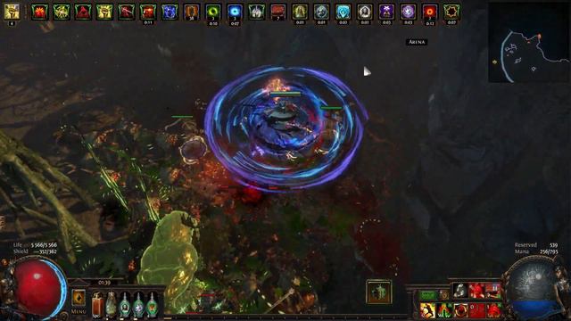 Path of Exile 3.9 - Al-Hezmin's, The Hunter (Crit Cyclone Champion) смотреть онлайн