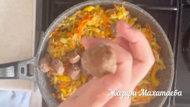 ВКУСНЫЙ УЖИН ЗА 30 МИНУТ. ФРИКАДЕЛЬКИ С ОВОЩАМИ ? #пп #ппрецепты