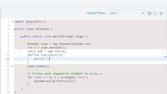 #20 Hackerrank Java 1D Array Solution - Java 8| Hackerrank Java