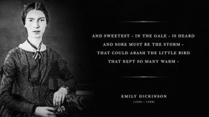 Hope is The Thing With Feathers - Emily Dickinson (Powerful Life Poetry)